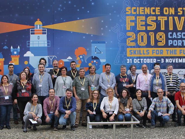 O Festival Science on Stage 2019 terminou em festa – projeto português recebeu o European STEM Teacher Award O Festival Science on Stage 2019 terminou em festa – projeto português recebeu o European STEM Teacher Award