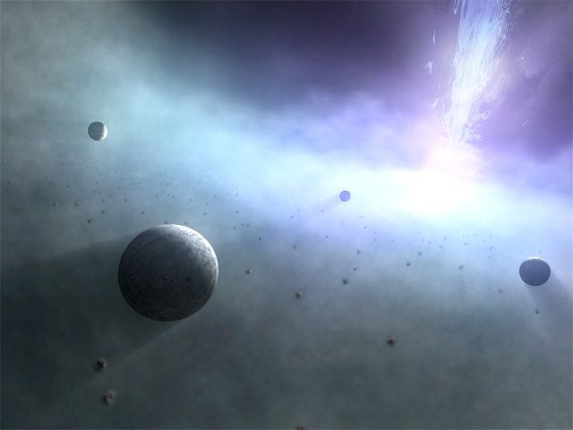 Um misterioso infantário de planetas Um misterioso infantário de planetas