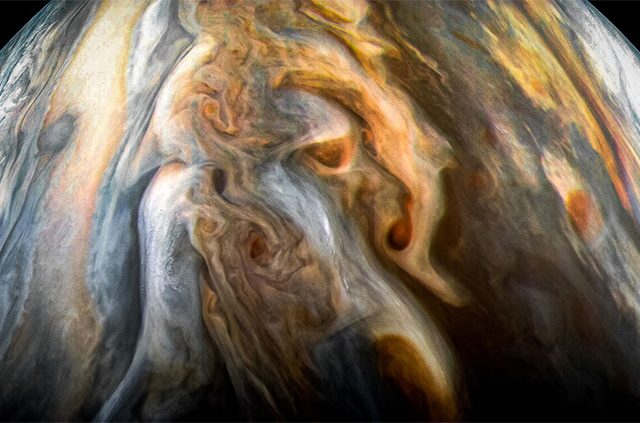 Missão Juno da NASA lança luz sobre o mistério da água de Júpiter Missão Juno da NASA lança luz sobre o mistério da água de Júpiter