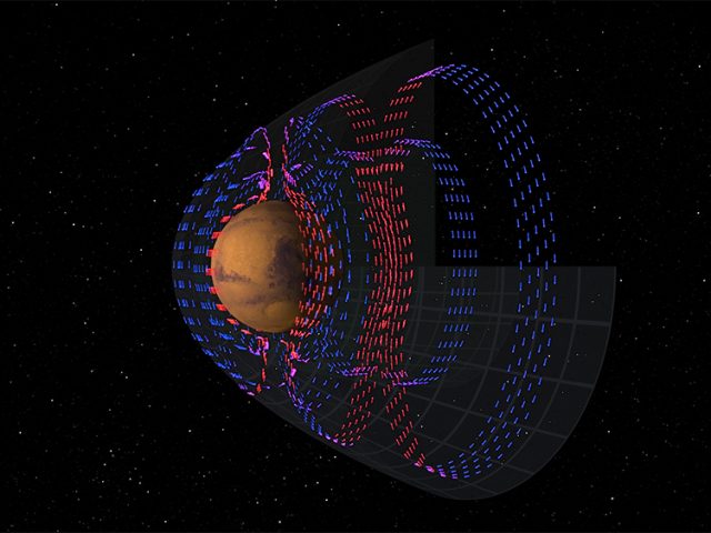 MAVEN mapeia as correntes elétricas em torno de Marte que são fundamentais para a perda de atmosfera MAVEN mapeia as correntes elétricas em torno de Marte que são fundamentais para a perda de atmosfera