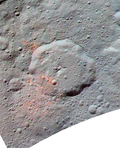 Compostos Orgânicos na Cratera Ernutet, Ceres.