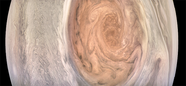 Grande Mancha Vermelha de Júpiter - por Kevin Gil.l