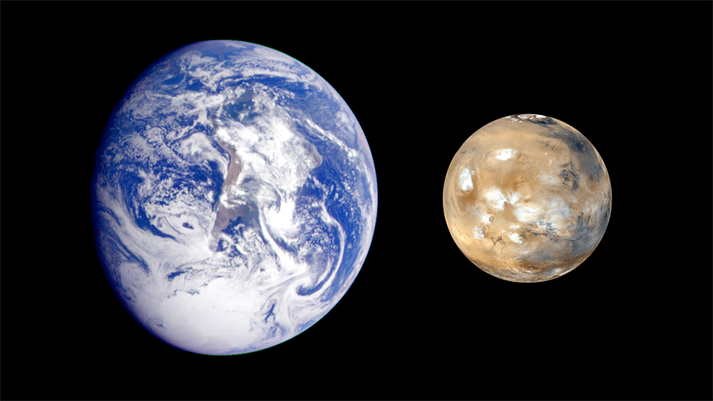 Terrea e Marte.