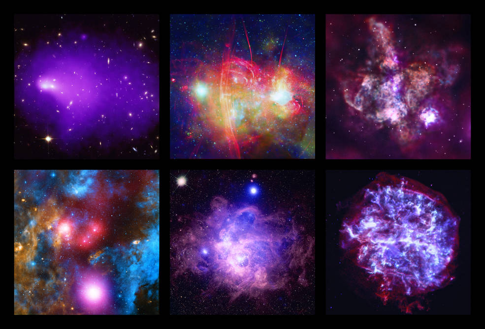 Novas imagens do Chandra