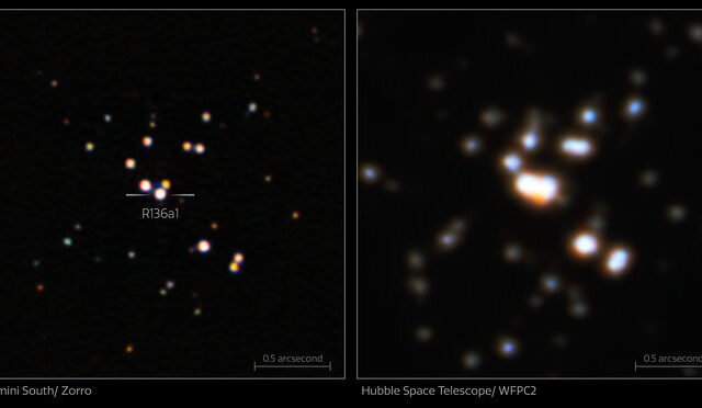 A estrela mais massiva do Universo acaba de posar para a fotografia! A estrela mais massiva do Universo acaba de posar para a fotografia!